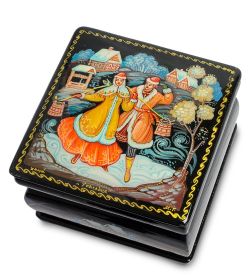 Народные промыслы ШК-95/ 3 Шкатулка «У колодца»