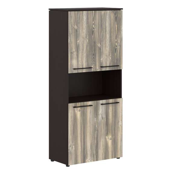 Шкаф с 2-мя комплектами глухих малых дверей MHC 85.4 854х423х1956 MORRIS