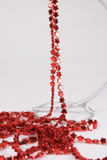 Бусы новогодние 270х0,8см красный SYZLA-222112