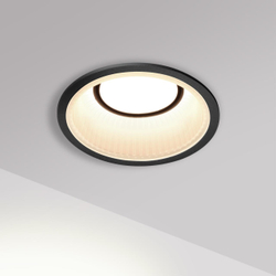 359876 WIR NT26 000 черный Светильник встраиваемый с переключателем цв. температуры IP20 LED 12W 100-265V 3000К/4000К/6000К CLARTE