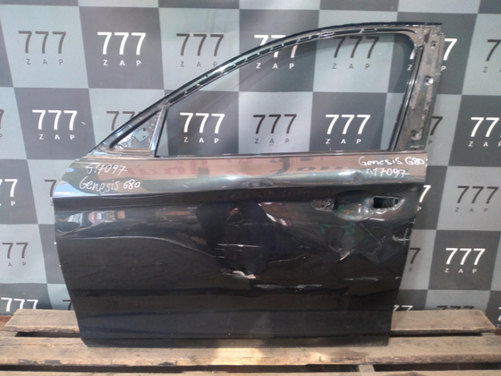 Дверь передняя левая Genesis G70 17-20 Б/У Оригинал 76003G9000