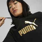 Женская толстовка PUMA ESS+ Metallic Logo  Hoodie