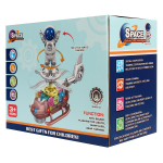 Вертолет на бат. 18см, коробка 8837