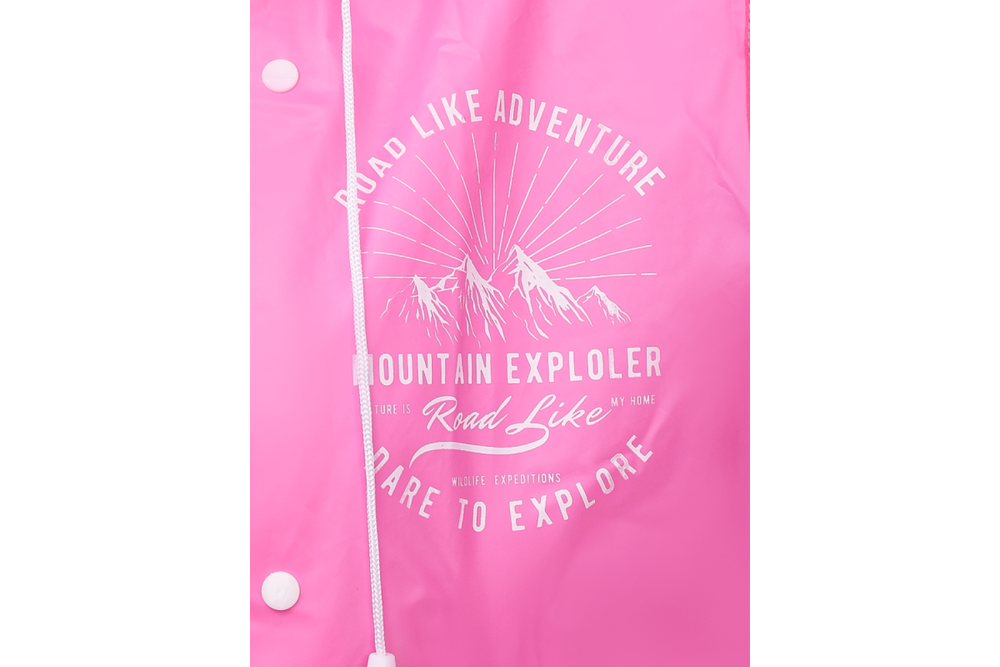 Дождевик RoadLike Street 3XL, розовый