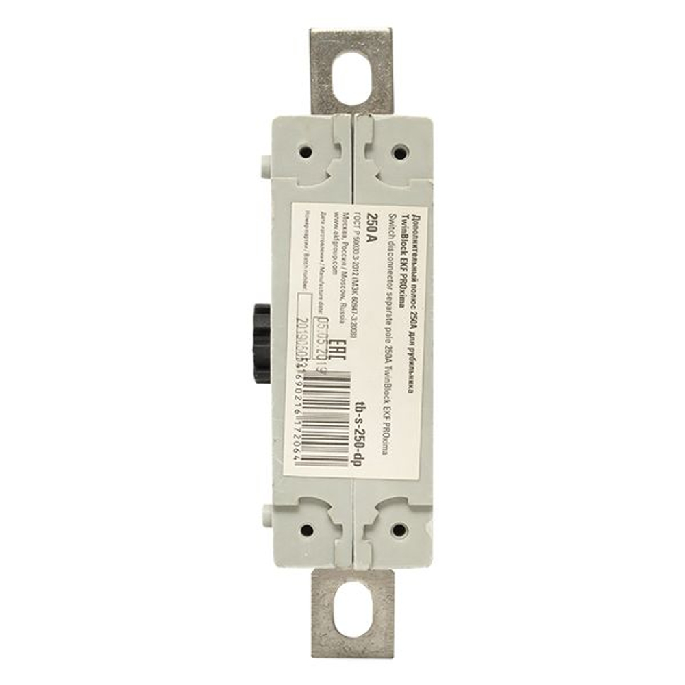Дополнительный полюс 250А TwinBlock EKF