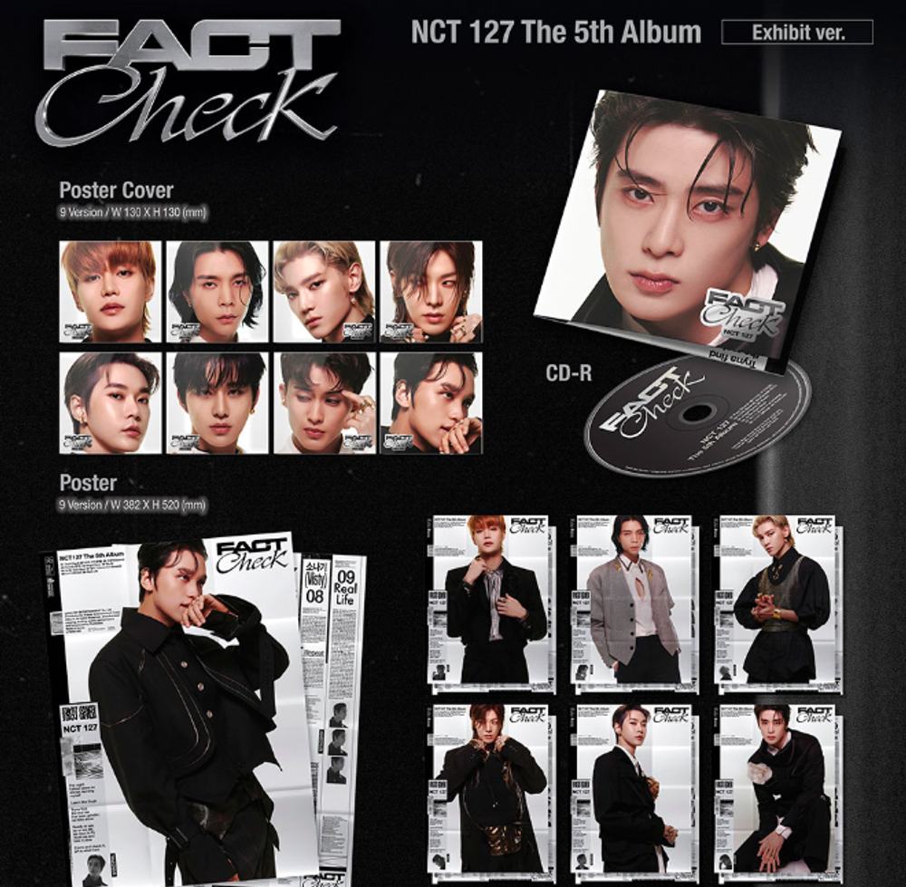 Альбом NCT 127 - 5th Regular Album Fact Check (Exhibit Ver.)