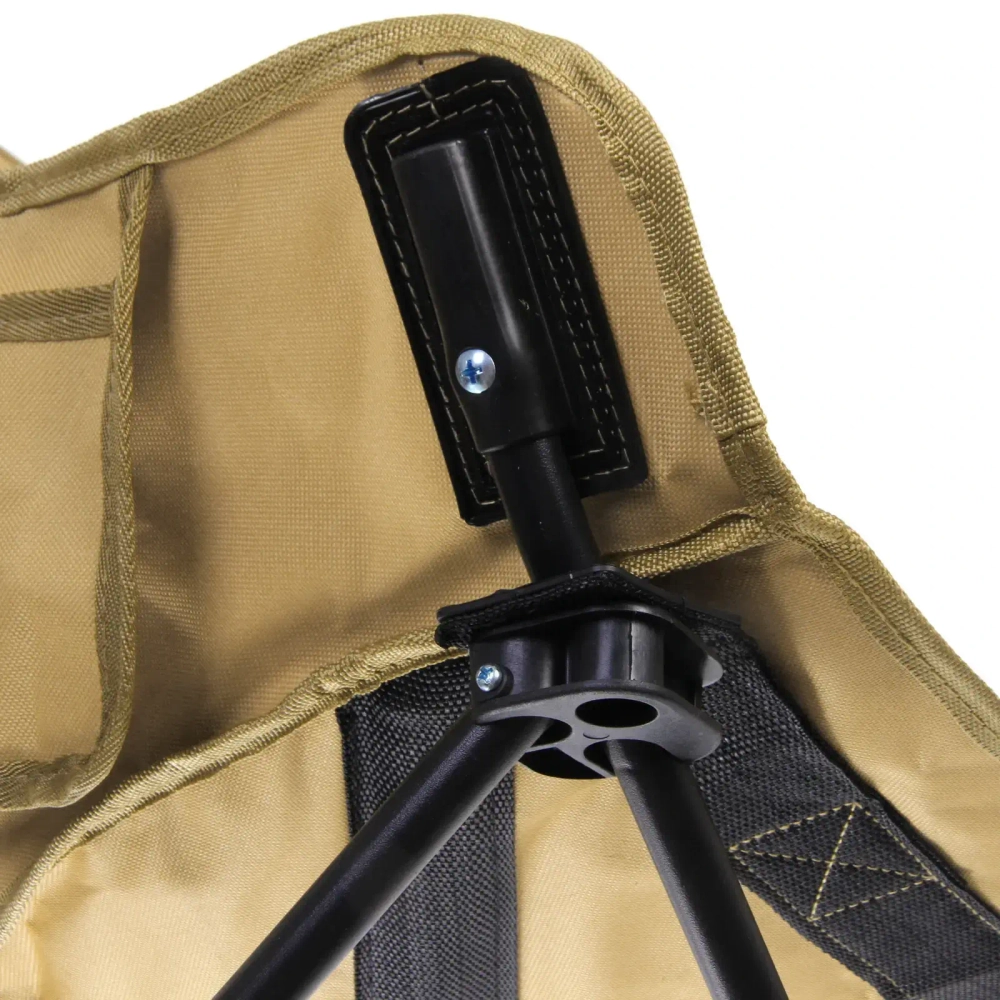 Кресло складное до 100 кг SJ-0113, 50*62*94 см, цвет: бежевый, ТуристМастер