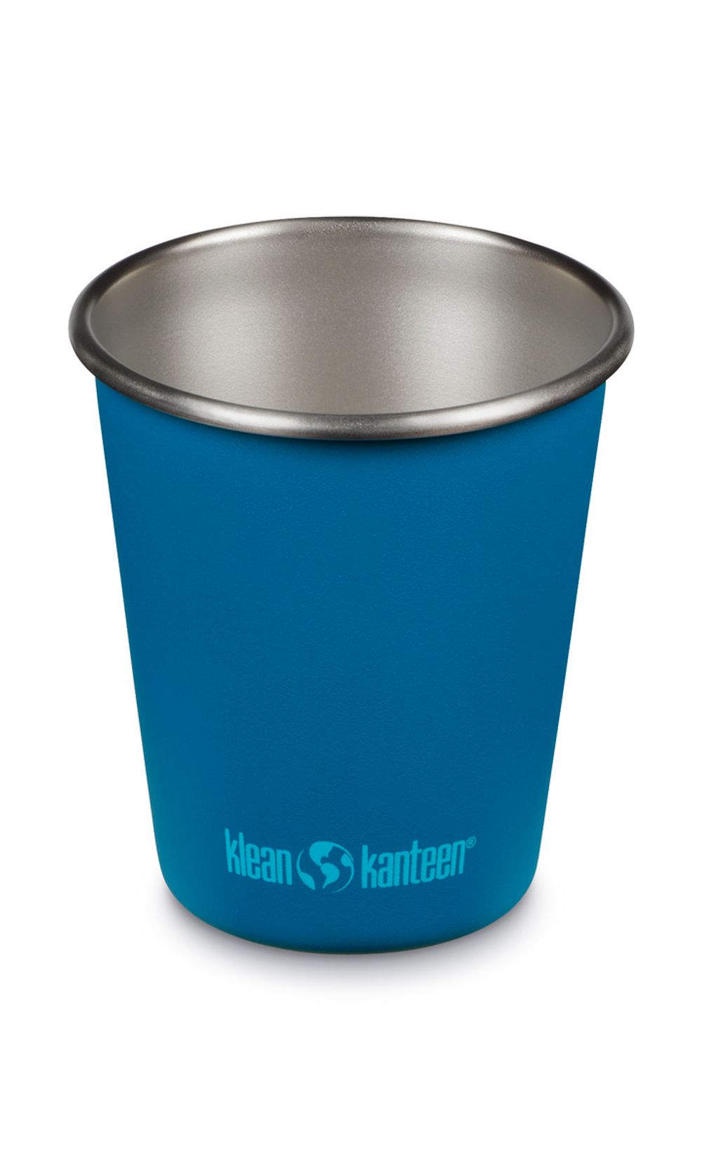 Детский стакан одностенный Klean Kanteen Kid Cup Straw Lid 10oz (296 мл) Mykonos Blue с трубочкой