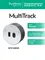 MULTITRACK Розетка 2хUSB (тип А+С) 18 Вт,  5 В/3 А БЕЛЫЙ