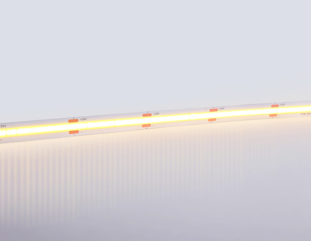 GS4751 COB 528Led/14W m/ 24V IP20 3000K/ 5m*10mm*2mm (2 конт.)