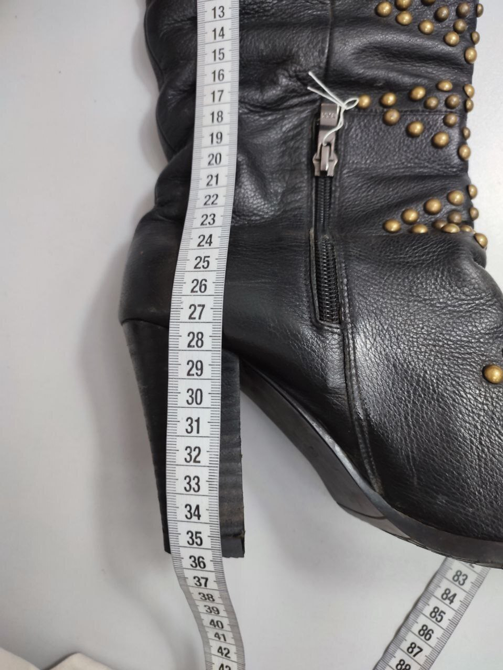 Сапоги кожаные 39 размер