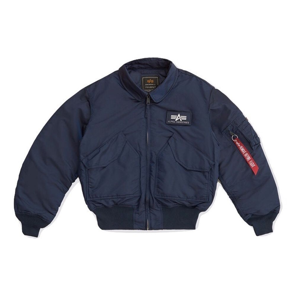 Куртка Alpha Industries CWU 45/P Replica blue (синяя)