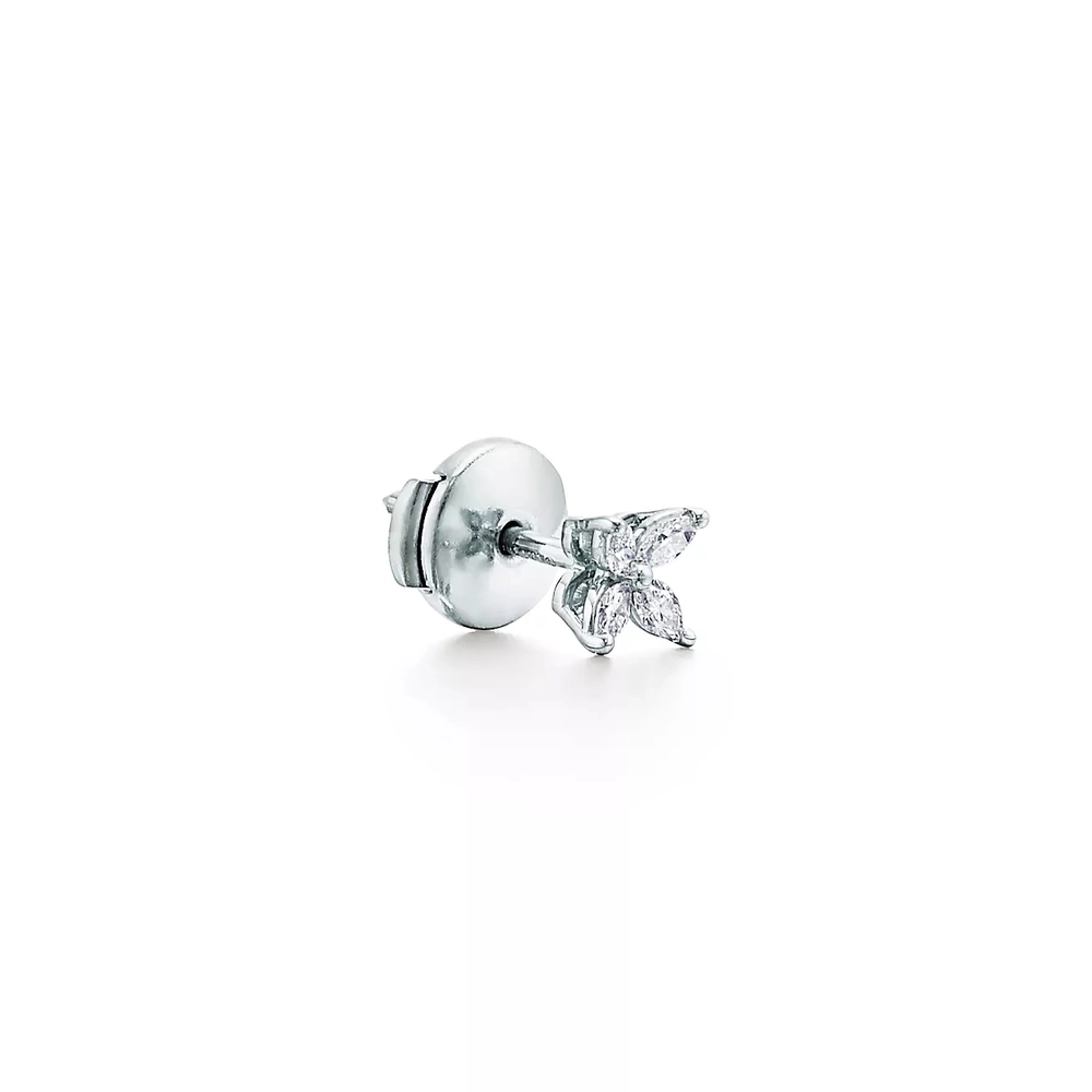 Серьги из платины и бриллиантов, Tiffany 💠Victoria