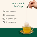 VAHDAM India, Infusions, травяной чай, ашваганда и корица, без кофеина, 18 пакетиков для заваривания, 28,8 г (1,02 унции)