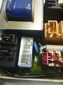 M1092QD1 кт10 Электронный модуль для стиральной машины LG EBR738103 б/у