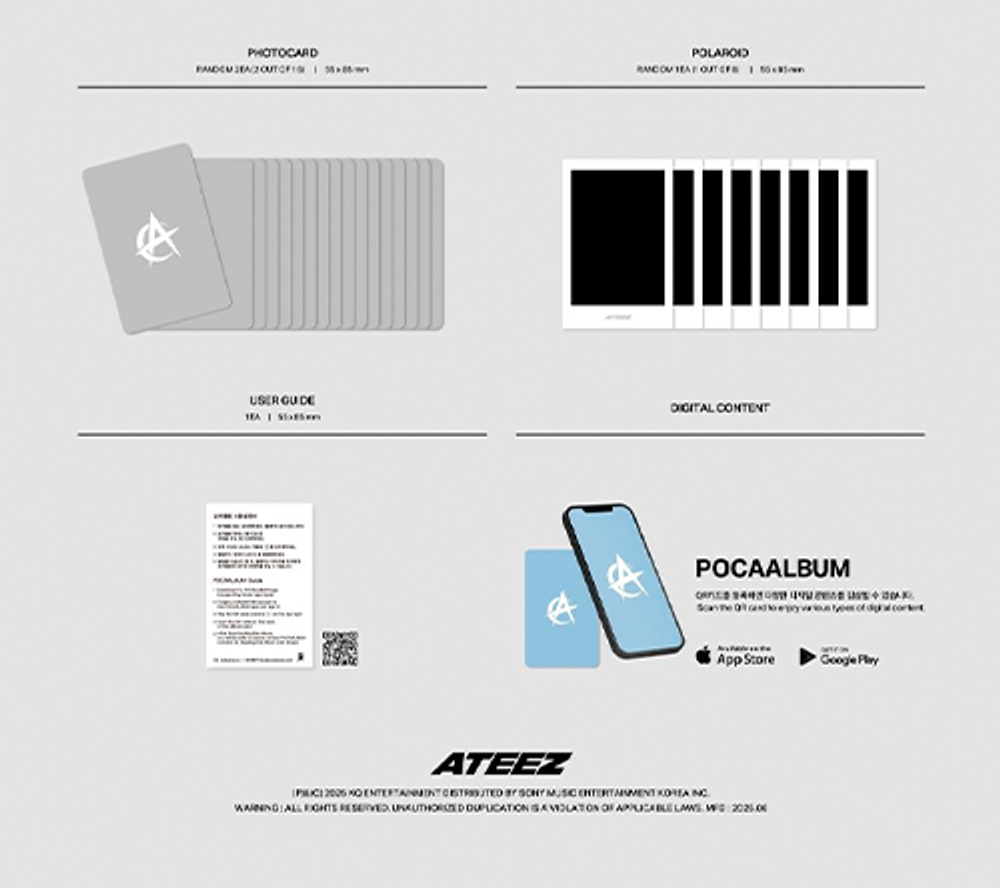 Альбом ATEEZ - GOLDEN HOUR : Part.3 [POCAALBUM]