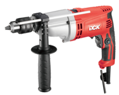 Дрель ударная DCK KZJ20, 720Вт, 2 скорости, рег. оборотов, ЗВП, реверс.