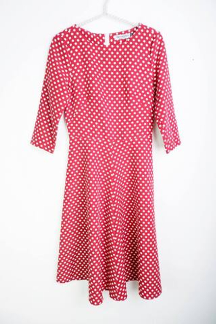 Платье Olga Gulyaeva в горох, визуально на 42 размер, новое