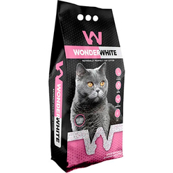Wonder White Наполнитель комкующийся c ароматом детской присыпки
