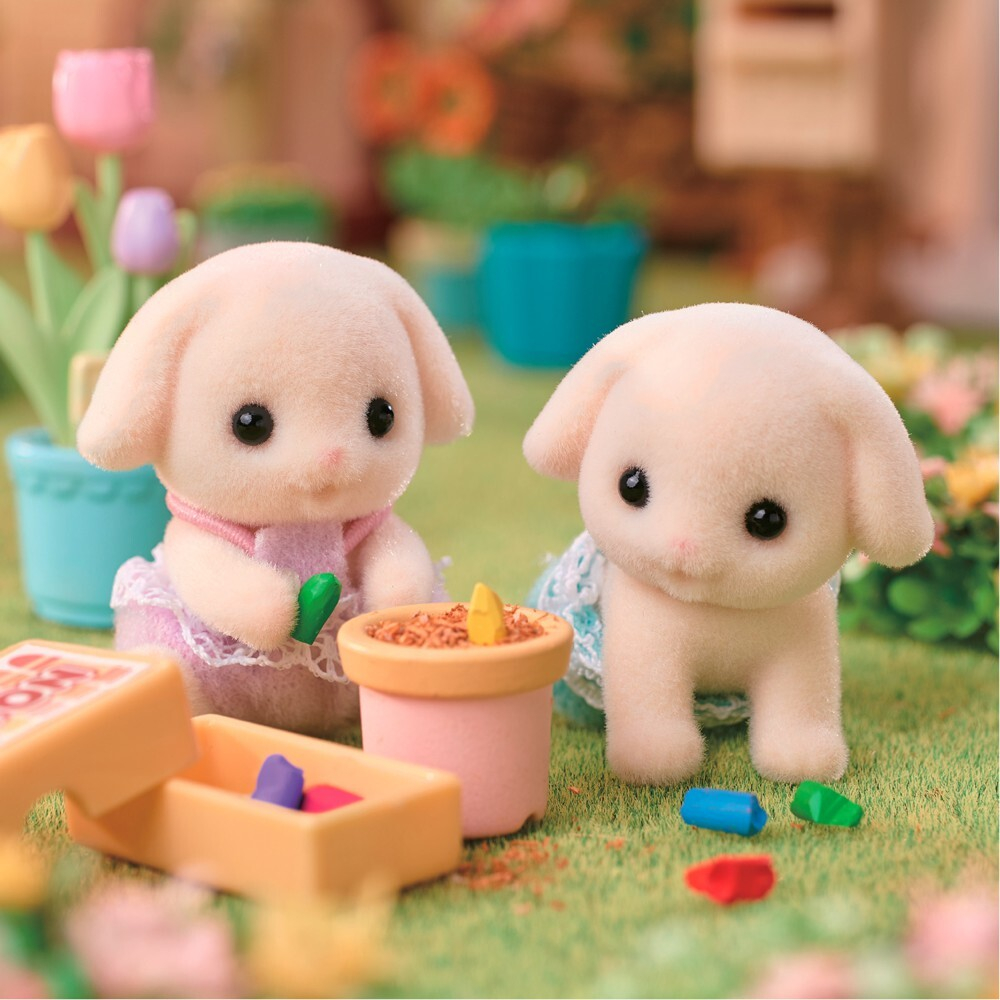 Sylvanian Families - Цветочные близнецы-кролики 5737 / артикул   5737  / GTIN 5054131057377