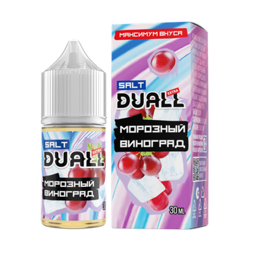 Жидкость (М) Duall Extra Zero (28 мл, 0 мг) Морозный Виноград