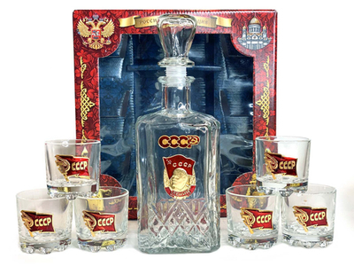 Подарочный набор для спиртного «СССР»
