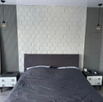 Гипсовая панель Шестигранник