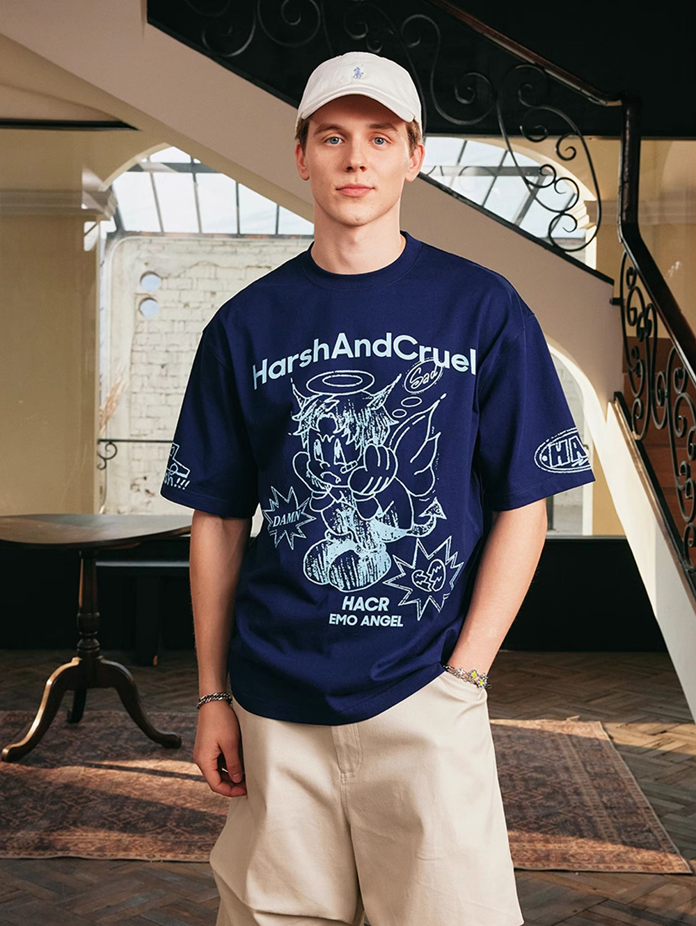 Футболка HARSHandCRUEL "Emo Angel" Oversized Tee