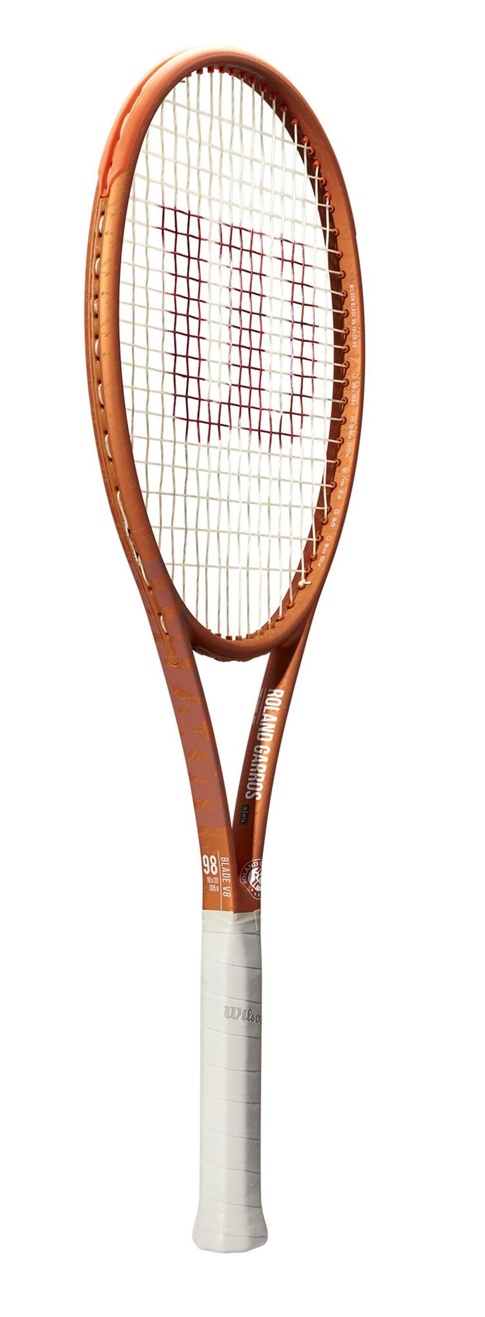 Теннисная ракетка Wilson Blade 98 (18X20) V8.0 Roland Garros 2022
