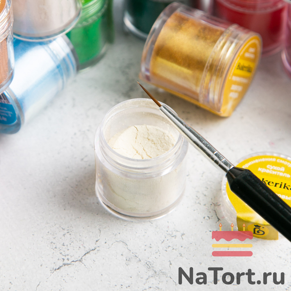 Краситель сухой перламутровый Bakerika «Жемчужный блеск» 4 гр