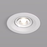 DK3029-WH Встраиваемый светильник, IP 20, 10 Вт, GU5.3, LED, белый, пластик
