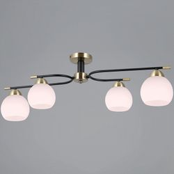 Потолочная люстра ILLUMICO LIBRA IL0638-4CSQ-24 AB BK LIBRA