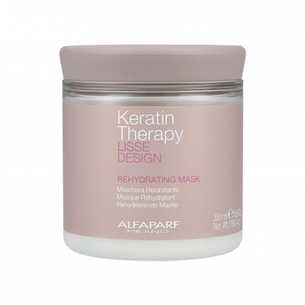 ALFAPARF LISSE DESIGN KERATIN THERAPY Увлажняющая маска 200мл