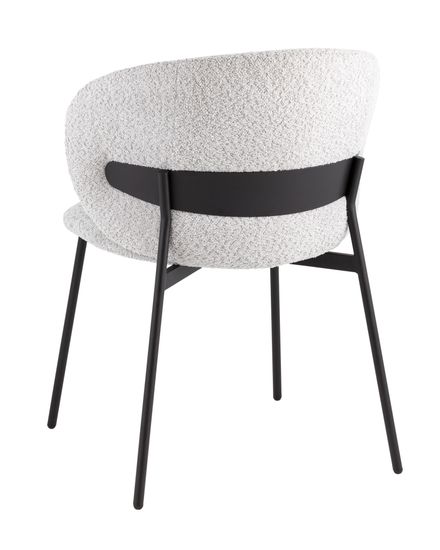 Стул Bibi букле светло-серый