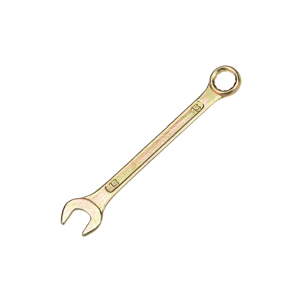 Ключ комбинированный Rexant, 13 мм, желтый цинк