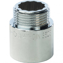 Удлинитель хромированный ВН 3/4"х25 Stout