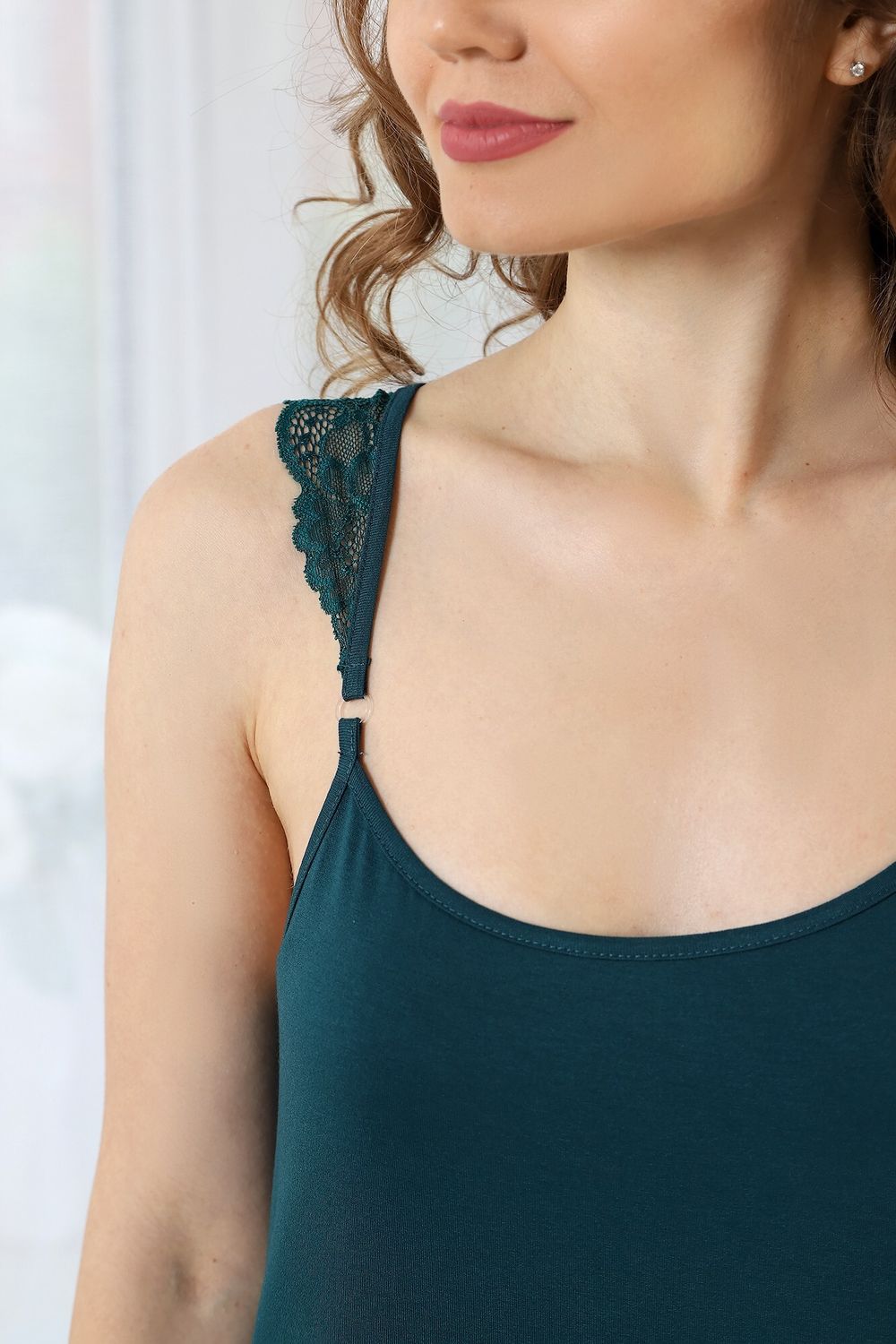 Ночная сорочка Фэнтези-1 Виотекс ИЗУМРУДНЫЙ