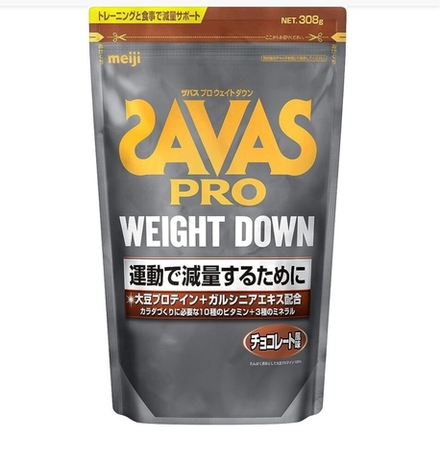 Meiji  SAVAS Pro Weight Down - витамины и минералы в порошковой форме для уменьшения веса