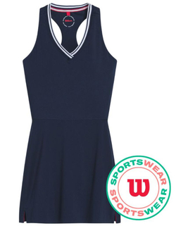 Теннисное платье Wilson Tiebreaker Unlined - classic navy