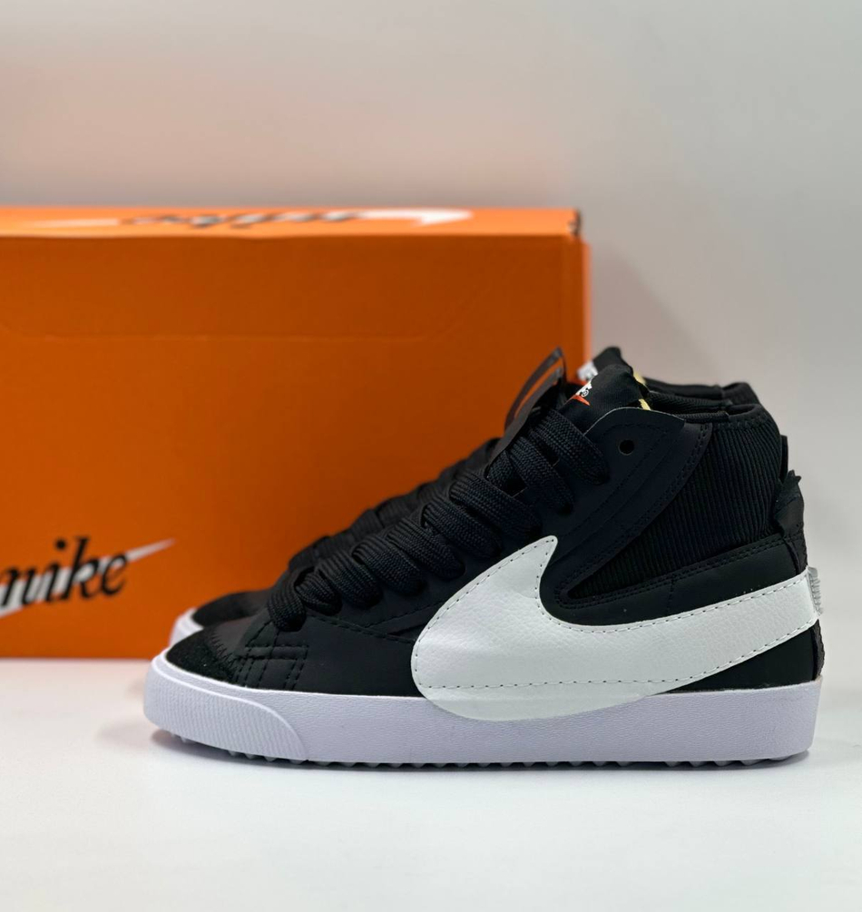 Кроссовки Nike BLAZER MID 77 JUMBO #A330 (черн.)