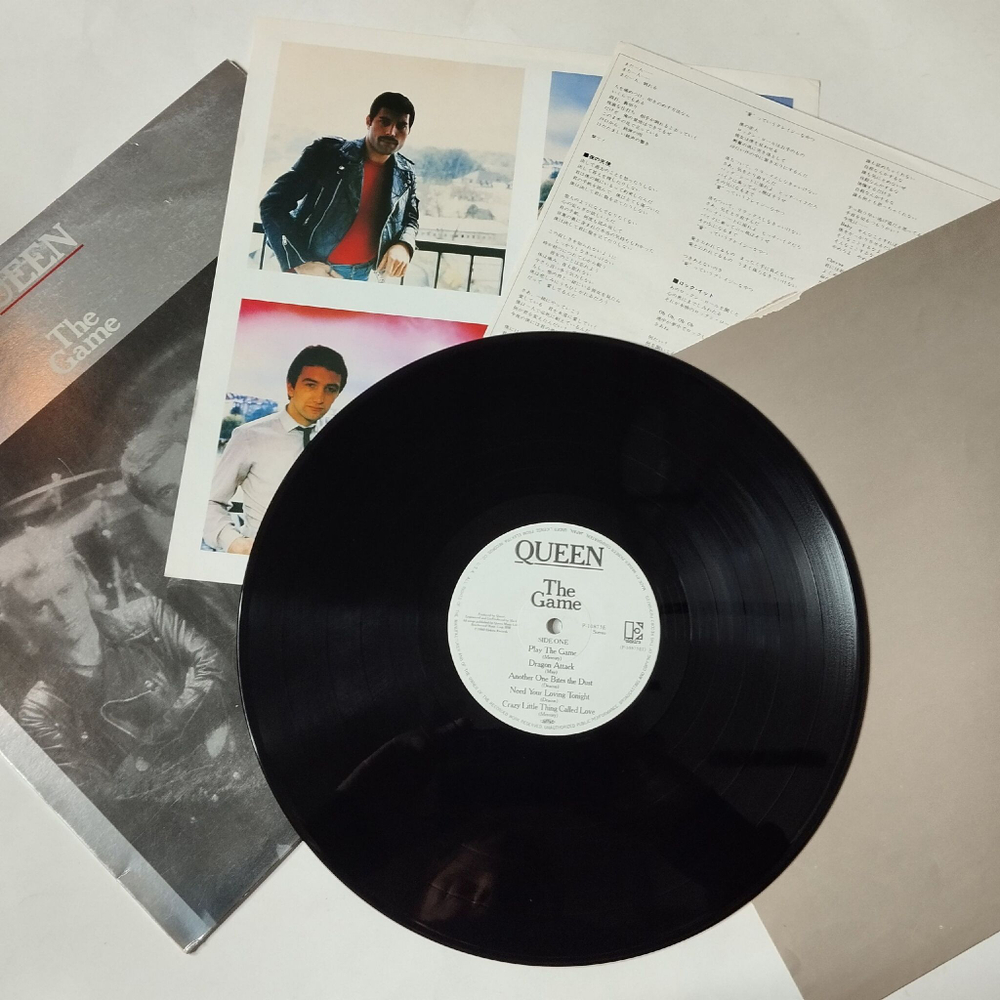 Винтажная виниловая пластинка LP Queen The Game (Japan 1980) (No Obi) Save Me