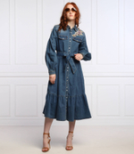 платье Twinset Actitude - голубой(221AT234C)