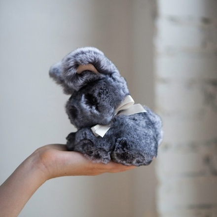 Кролик Тоша маленький (серый)