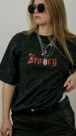 HONEY Футболка из вареного трикотажа