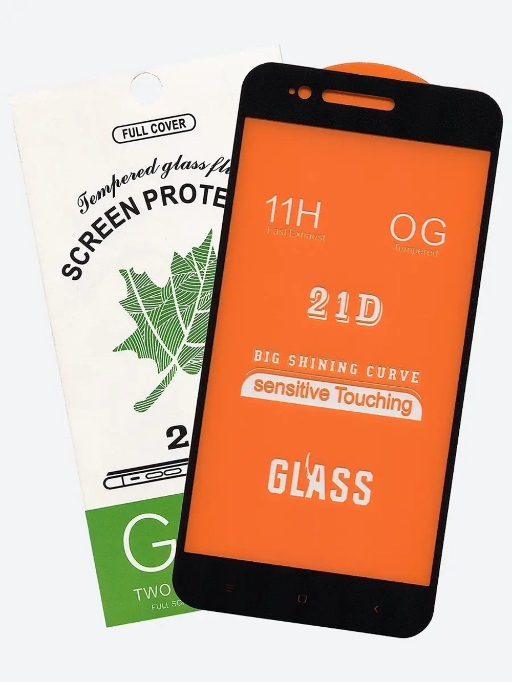 Защитное стекло Glass для Xiaomi Mi A1/Mi 5X/21D полный клей