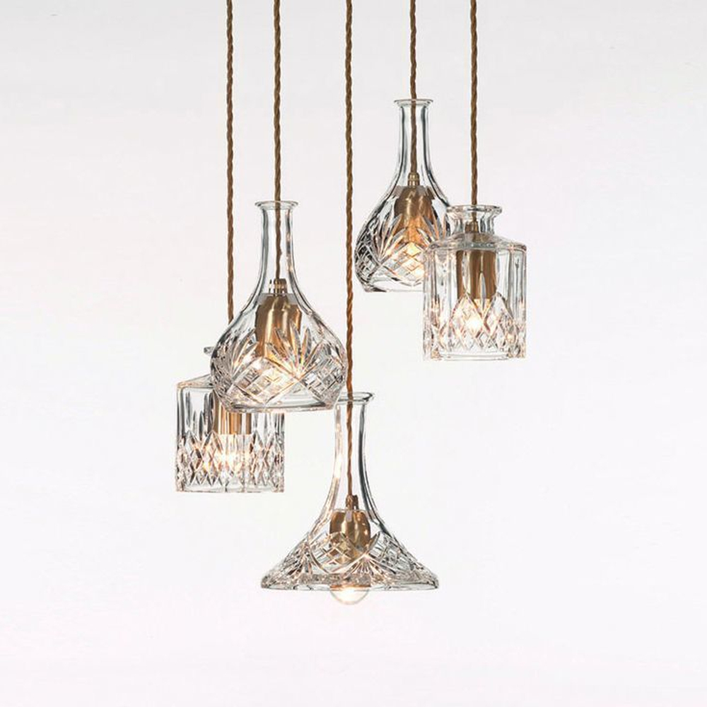 Pendant design lamp Decanterlight by Lee Broom (С)