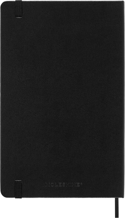 Еженедельник Moleskine PRO Weekly Vertical (DHB12PRO3) 13х21см твердая обложка черный