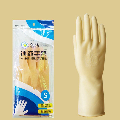 Утолщенные перчатки из натурального латекса