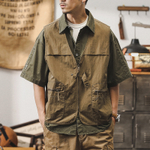 Жилет мужской на молнии от бренда JIELEINUO летний тонкий.