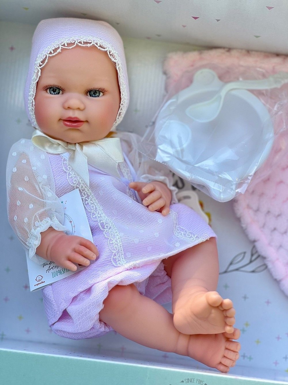Кукла Nines виниловая 37см Recien Nacido (1422)
